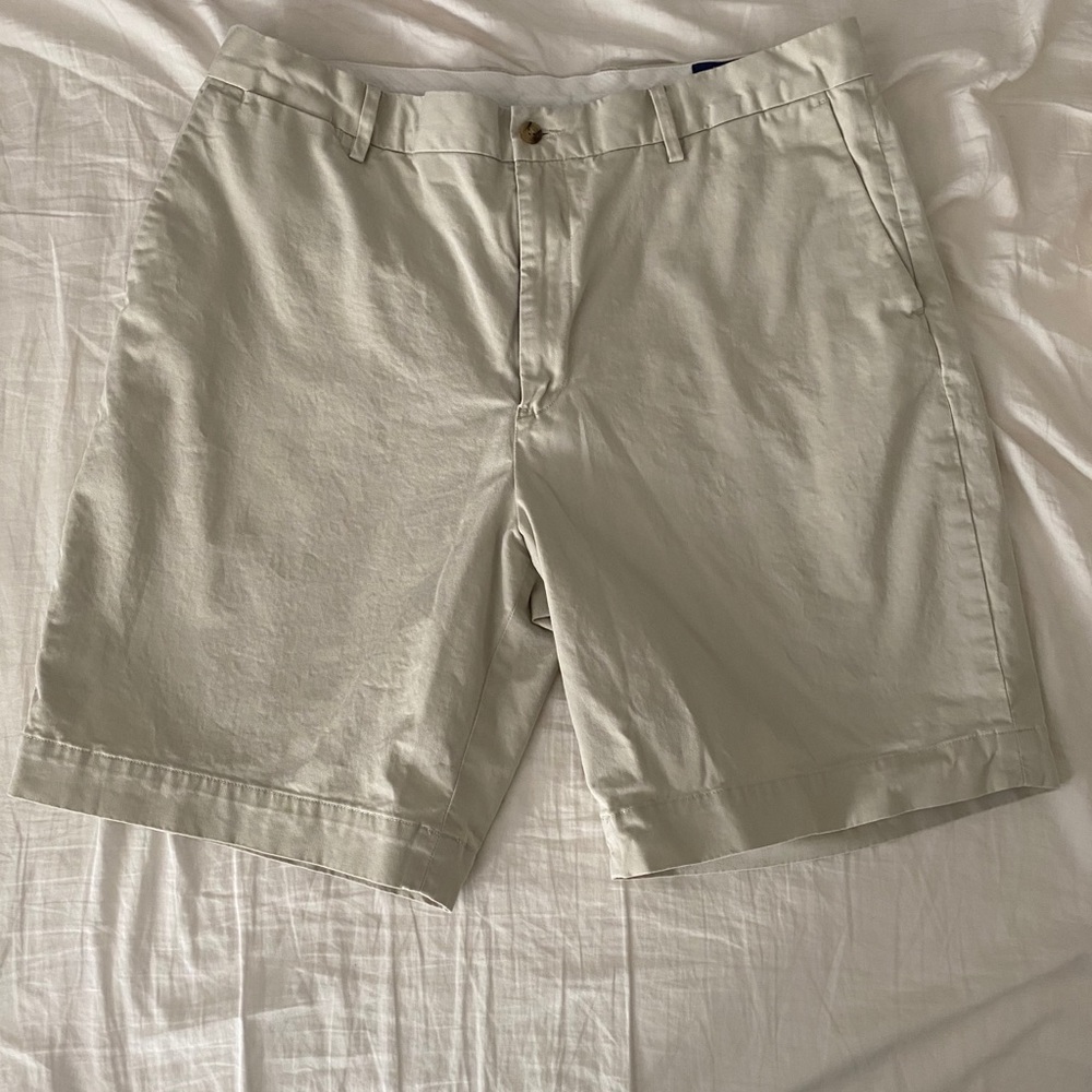 Polo Ralph Lauren Khaki Shorts 36 Excellent Condn